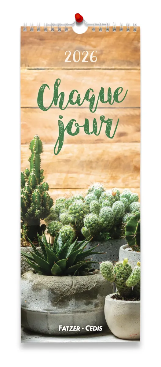 Chaque jour - calendrier vertical