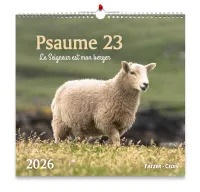 Psaume 23 - Grand format - calendrier mural