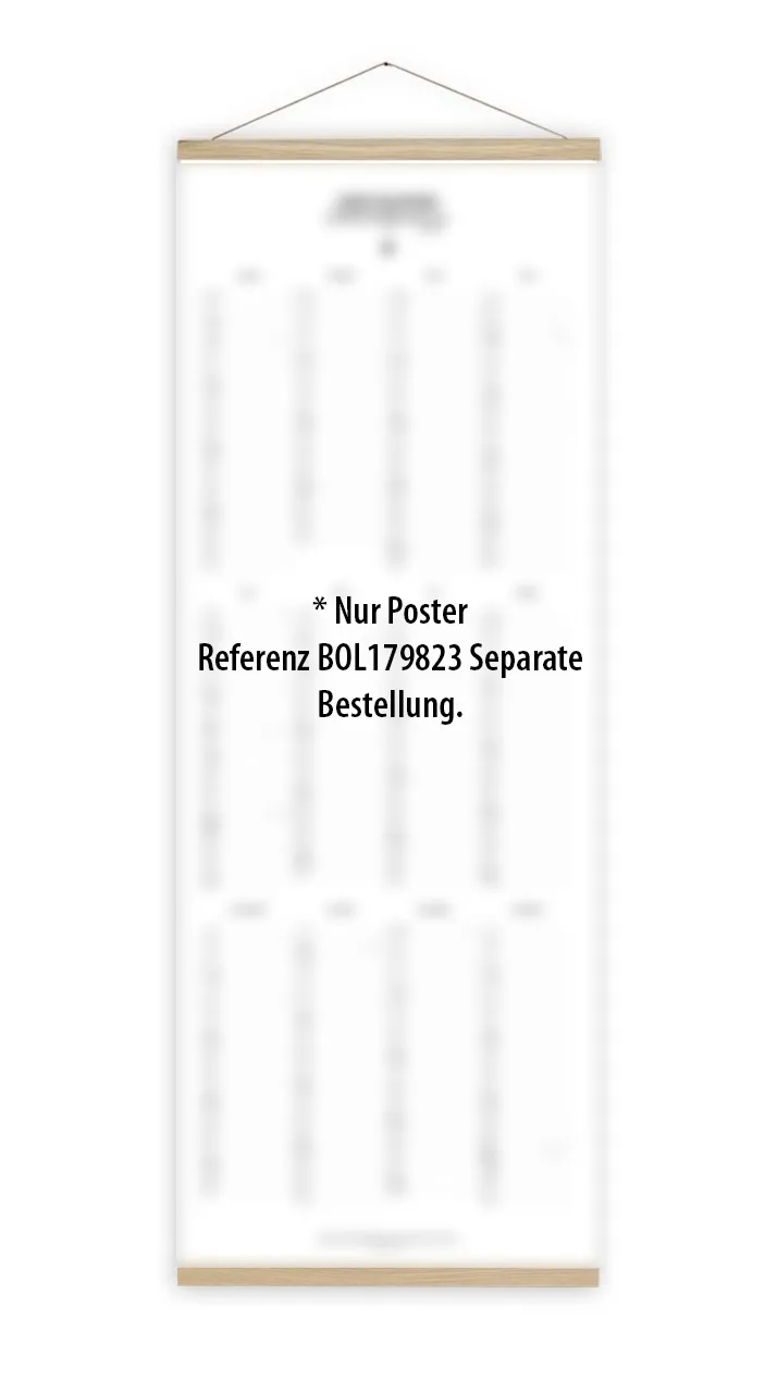 Posterleisten - DIN A3 hoch