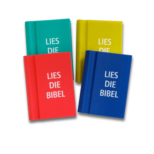 Radiergummi in Buchform 'Lies die Bibel' - 4er Set