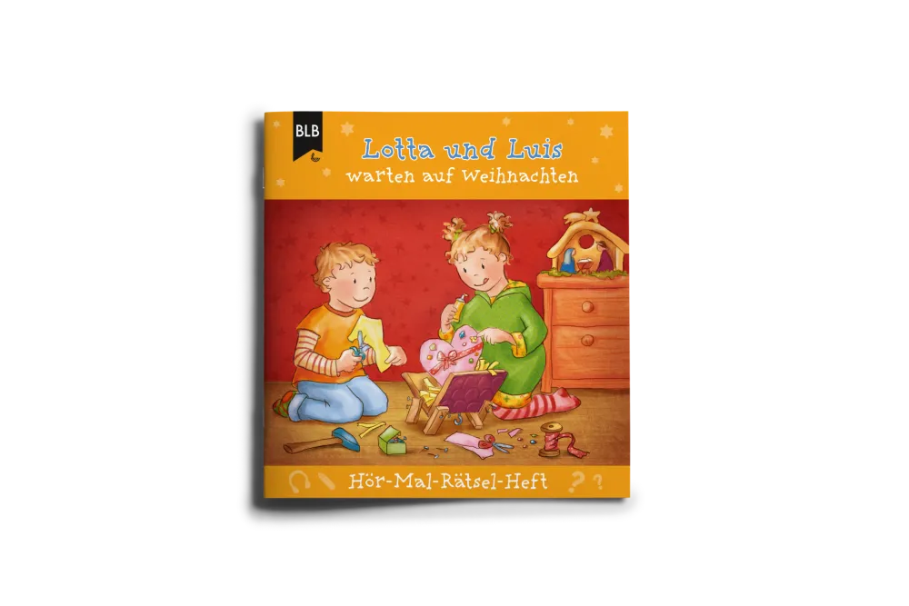 Lotta und Luis warten auf Weihnachten - Hör-Mal-Rätsel-Heft