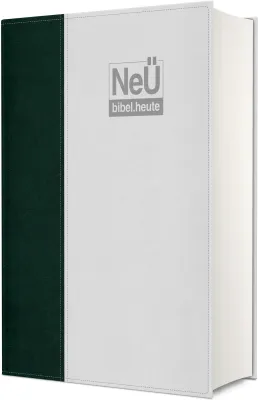 NeÜ bibel. heute Standardausgabe - Zweifarbiges Kunstleder Grün/Grau