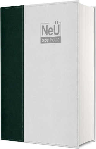 NeÜ bibel. heute Standardausgabe - Zweifarbiges Kunstleder Grün/Grau