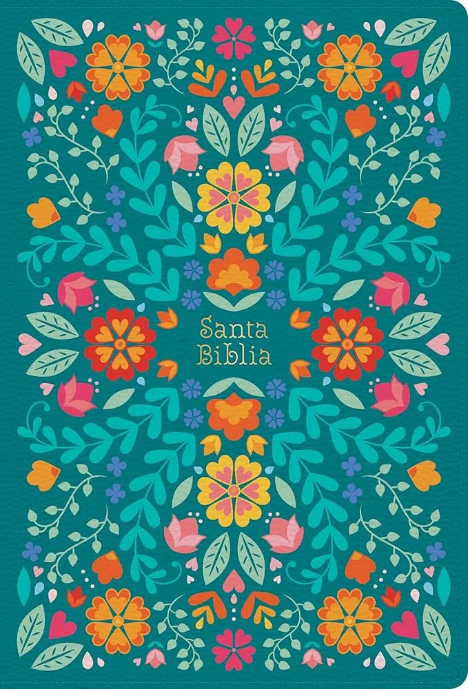 Espagnol, Bible, Reina Valera 1960, gros caractères, moyen format, similicuir - letra grande...