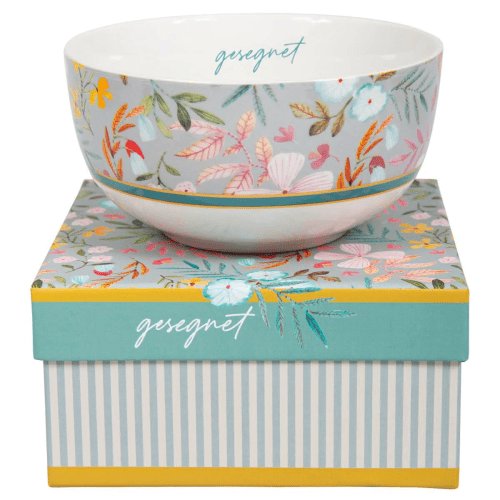 Gesegnet - Müslischale - Fassungsvermögen ca. 0,4 l - in Geschenkbox