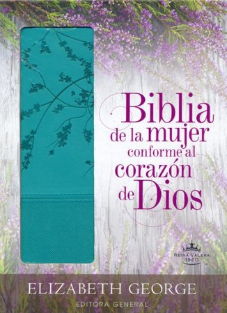 Espagnol, Bible, Reina Valera 1960, Biblia de la mujer conforme al corazón de Dios - Duotono Aqua