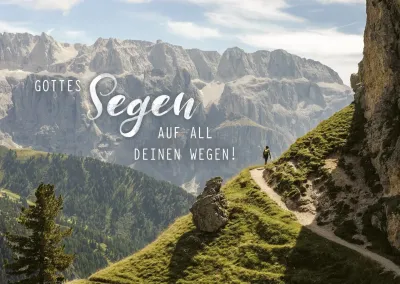 Postkarten Wanderweg - 2. Samuel 14,17