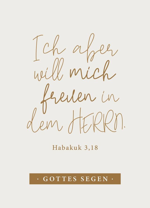 Postkarten Freude im Herrn - Habakuk 3,18