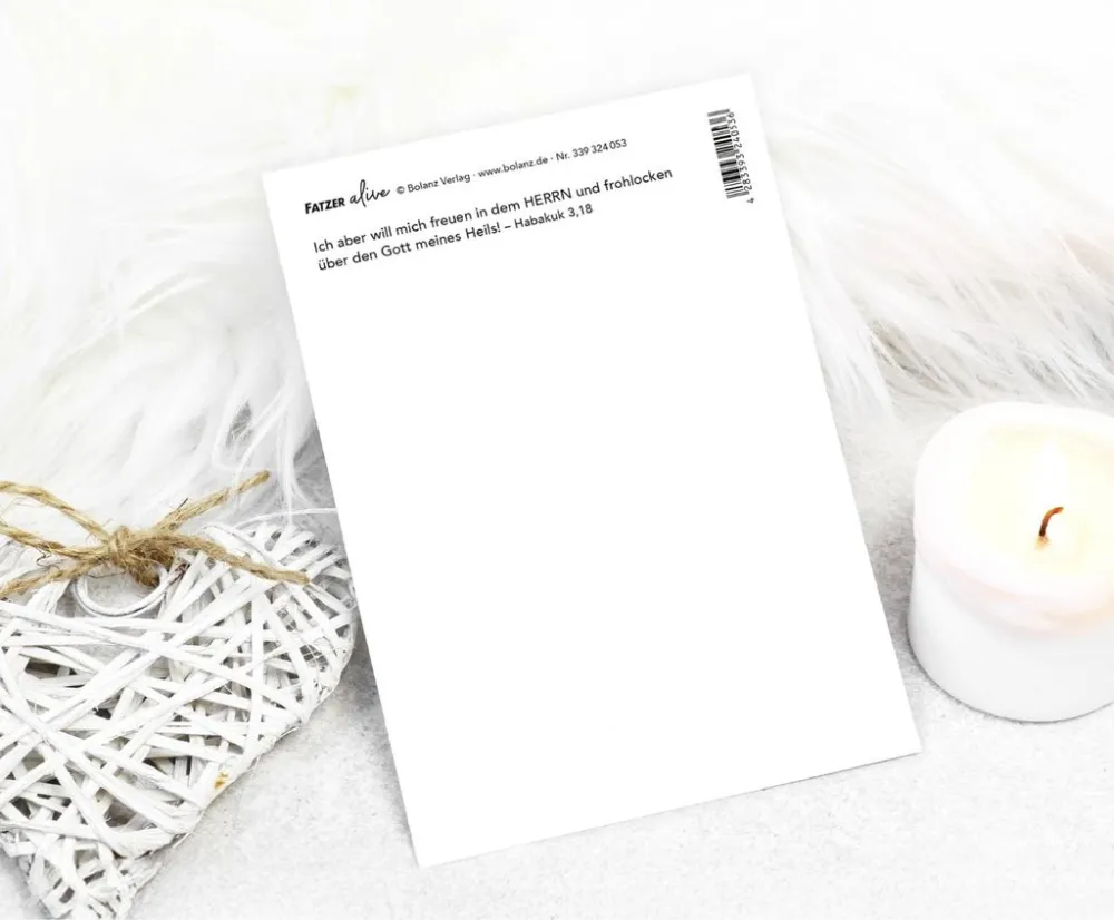 Postkarten Freude im Herrn - Habakuk 3,18
