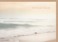 Faltkarte In stiller Trauer - Meer - Psalm 34,19