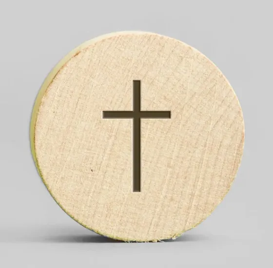 Holzmagnete Kreuz