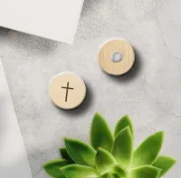 Holzmagnete Kreuz