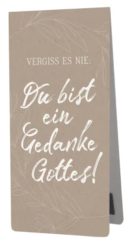 Magnet Lesezeichen Gedanke Gottes