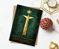 Faltkarte Weihnachtszeit Engel - Lukas 2, 10.11