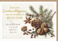 Faltkarten Weihnachtsgrüße - Psalm 115,12