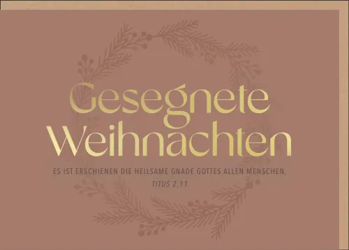 Faltkarte Heilsame Gnade - Titus 2,11