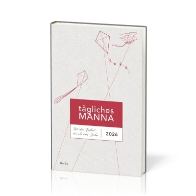 Tägliches Manna - Buchkalender - Mit der Bibel durch das Jahr 2026