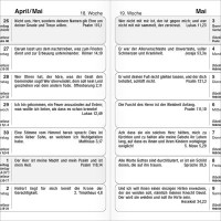 Gottes Wort für jeden Tag - Jahreslosung - Taschenterminkalender