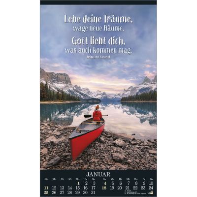 Alles in uns schweige - Wandkalender