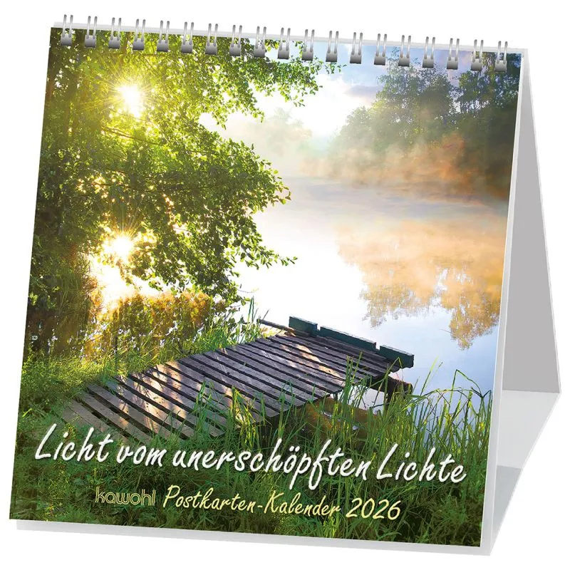 Licht vom unerschöpften Lichte - Postkartenkalender