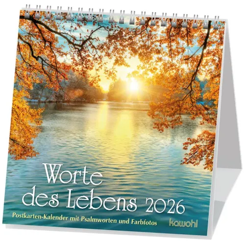 Worte des Lebens - Postkartenkalender