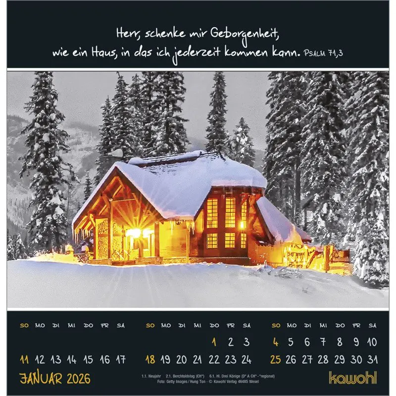 Kleine Wunder entdecken - Wandkalender