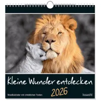 Kleine Wunder entdecken - Wandkalender