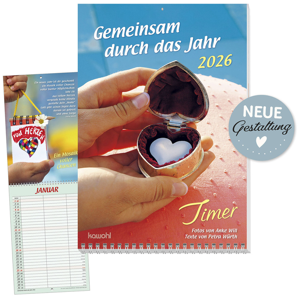 Gemeinsam durch das Jahr - Terminkalender