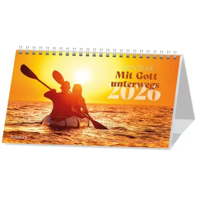 Abenteuer - Mit Gott unterwegs - Postkartenkalender
