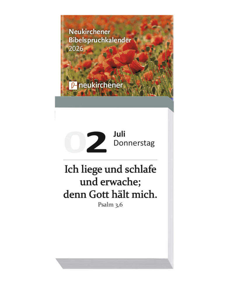 Neukirchener Bibelspruchkalender - Abreisskalender - Block mit 368 Blättern, zum Aufstellen oder...