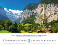 Schweizer Bildkalender - Deutsch, Wandkalender