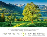 Schweizer Bildkalender - Deutsch, Wandkalender