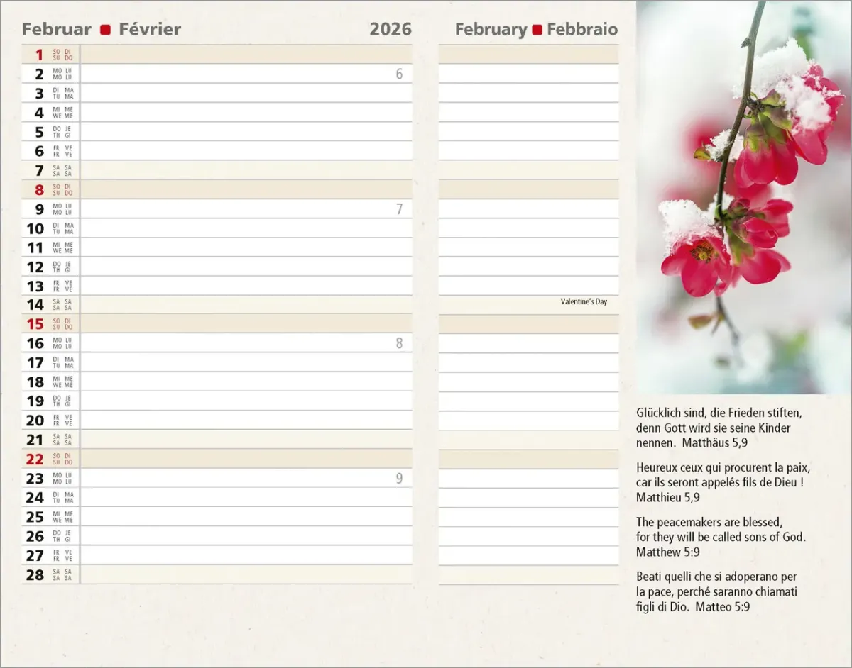 Agenda - 4-sprachig