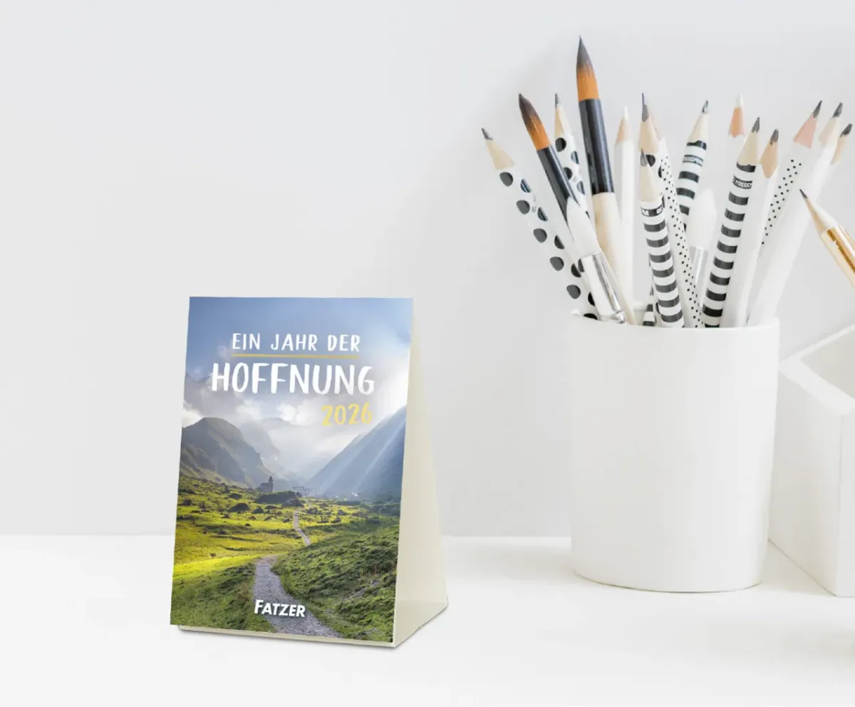 Ein Jahr der Hoffnung - Mini-Aufstellkalender