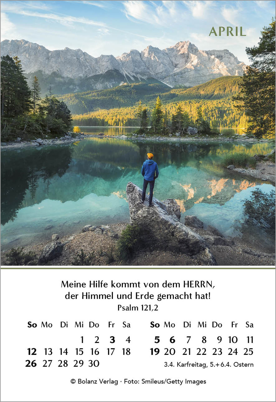 Ein Jahr der Hoffnung - Mini-Aufstellkalender