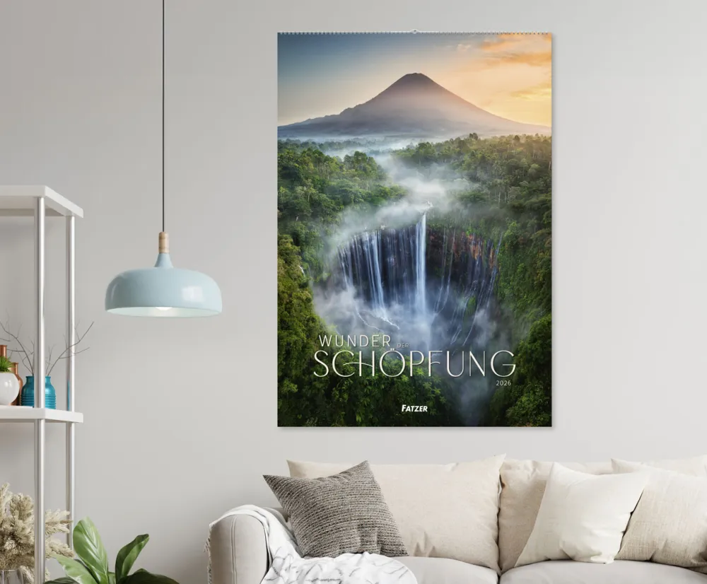 Wunder der Schöpfung - Super-Wandkalender mit 6 Postern