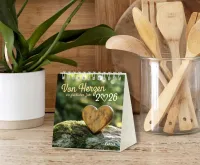 Von Herzen ein glückliches Jahr - Tischkalender