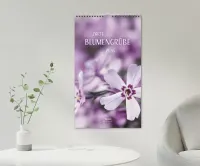 Zarte Blumengrüsse - Posterkalender