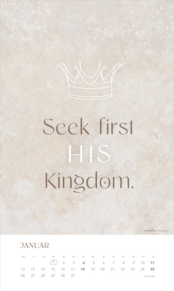 Glaube im Alltag - Posterkalender