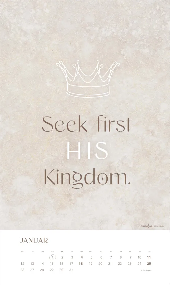 Glaube im Alltag - Posterkalender