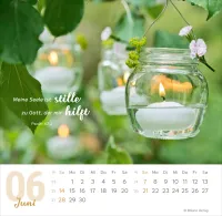 Meine Zeit - Hoffnung und Vertrauen für ein ganzes Jahr - Tischkalender