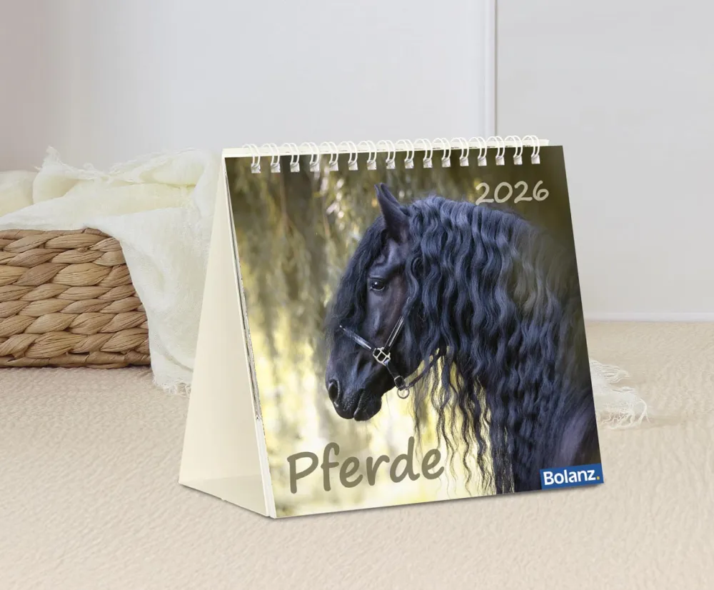 Kalender Pferde - Tischkalender