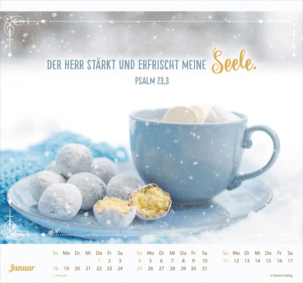 Kalender Am Anfang war das Wort - Wandkalender