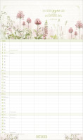 Poesie Familienplaner - Wandkalender