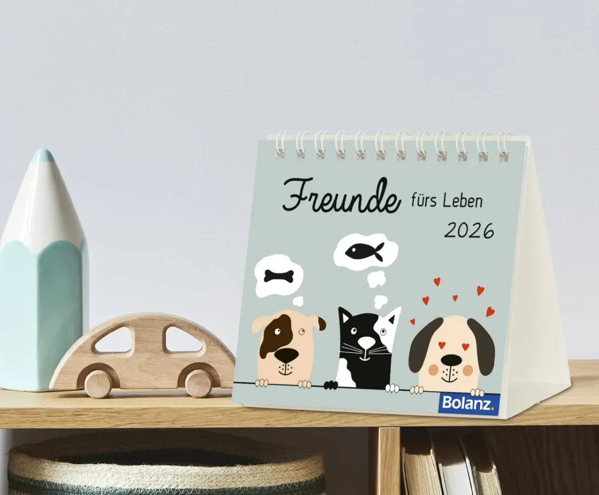 Kalender Freunde fürs Leben - Minikalender