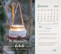 Kalender Mit Seiner Kraft durchs Jahr - Tischkalender