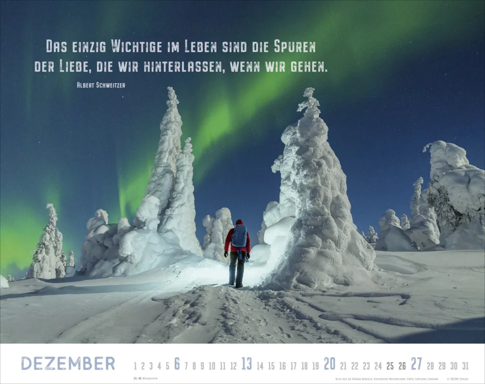 Kalender Freiheit - Panorama-Super-Wandkalender