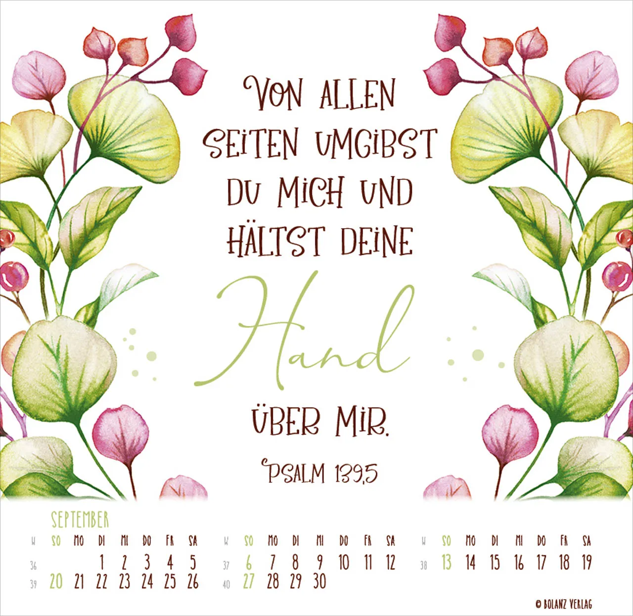 Kalender Getragen durch alle Zeiten - Tischkalender