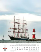 Leuchttürme, Phares, Lighthouses Dreisprachig Deutsch, Französisch, Englisch - Super-Wandkalender