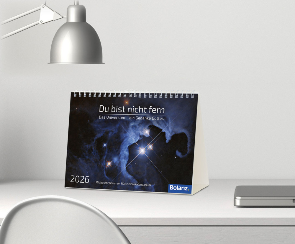 Kalender Du bist nicht fern - Das Universum - ein Gedanke Gottes, Panoramakalender